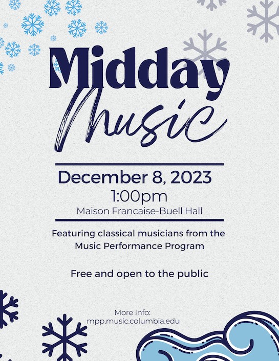 poster midday concert