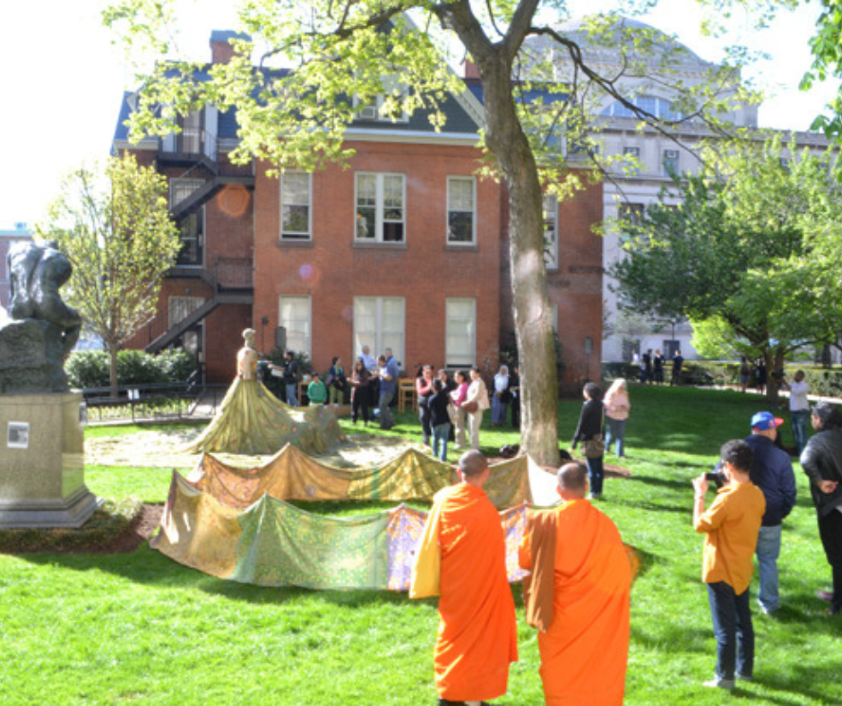 THE FLOWERING PARACHUTE SKIRT: GATHERING AND PROCESSION