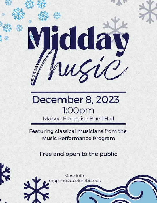 poster midday concert