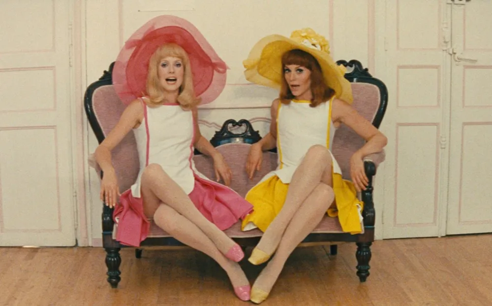 Twins Solange and Delphine in The Young Ladies of Rochefort 
